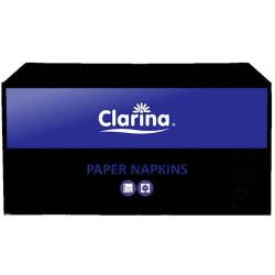 Clarina serwetki dwuwarstwowe 33x33cm 250 szt. Czarne