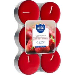 BISPOL podgrzewacze zapachowe MAXI 6szt strawberry