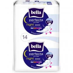 Bella podpaski Perfecta Night extra soft 14 sztuk