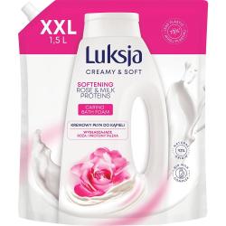 Luksja płyn do kąpieli – zapas 1500ml Róża