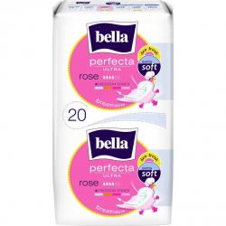 Bella Perfecta Ultra Rose podpaski higieniczne 20 sztuk ze skrzydełkami