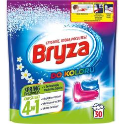 Bryza kapsułki do prania tkanin 30 sztuk Spring Freshness Kolor