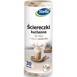 Stella ściereczki zapachowe na rolce 30 sztuk Vanilla Latte