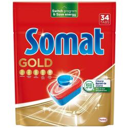 Somat Gold tabletki do zmywarek 34 szt.