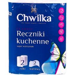 Chwilka ręcznik papierowy 2 rolki biały