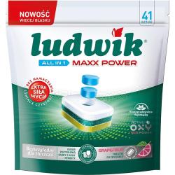 Ludwik All In One Maxx Power tabletki do zmywarki Grapefruit 41 sztuk