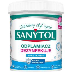 Sanytol odplamiacz do białych tkanin 450g dezynfekujący