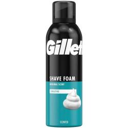 Gillette pianka do golenia skóra wrażliwa 200ml