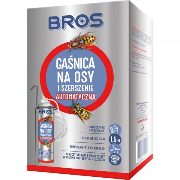 Bros gaśnica na osy i szerszenie 400ml automatyczna
