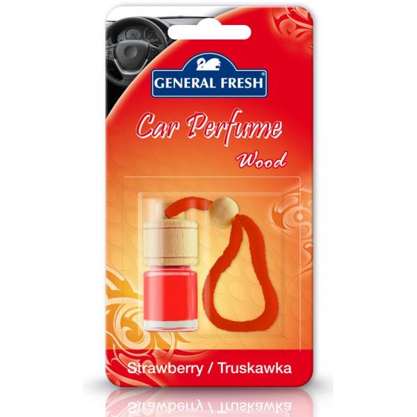 General Fresh odświeżacz samochodowy Car perfume Wood Truskawka