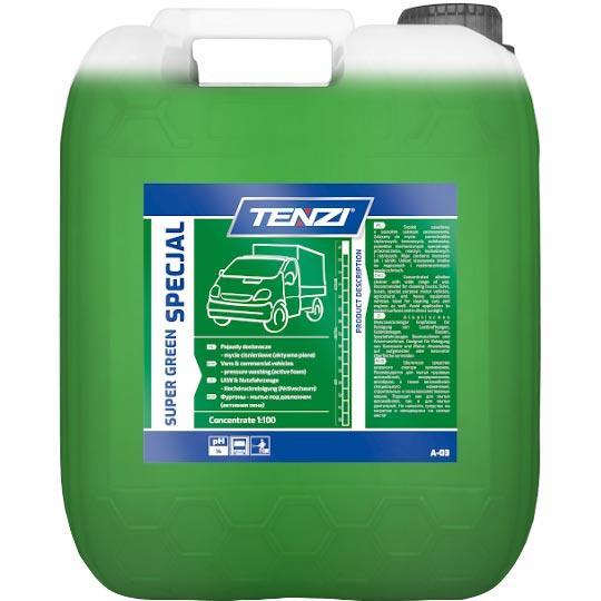 Tenzi Super Green Specjal 10L aktywna piana do mycia pojazdów dostawczych 