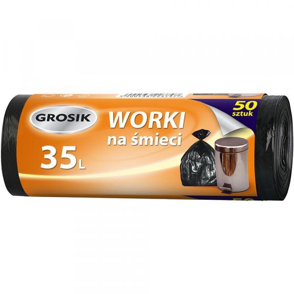 Grosik worki na odpady HD 35L/50szt.