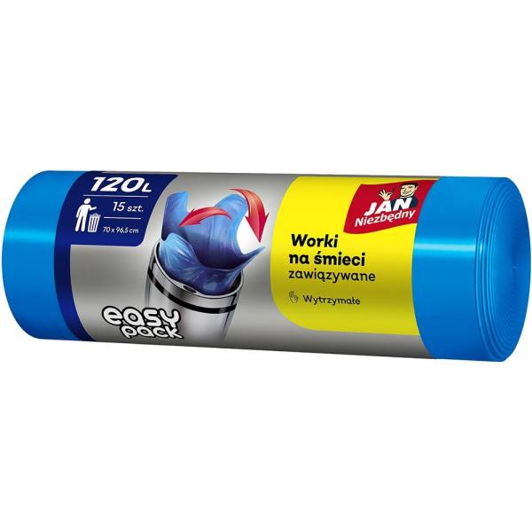 Jan Niezbędny worki HD Easy Pack 120L/15szt.