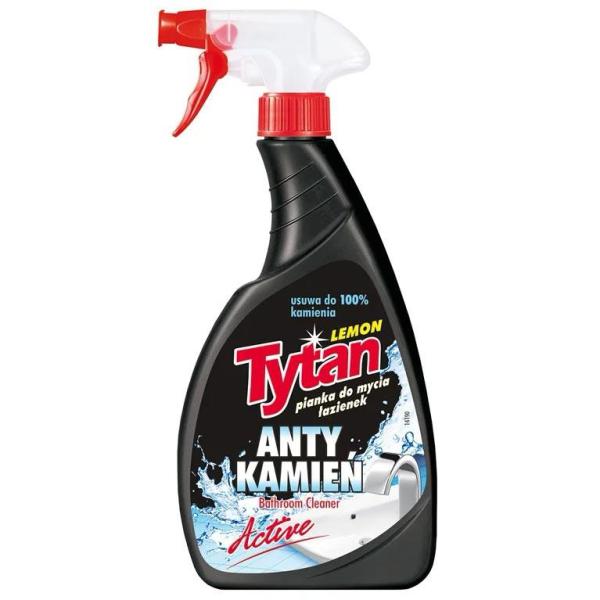 Tytan Spray pianka do łazienki 500g Anty Kamień
