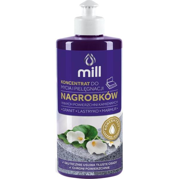 Mill płyn do nagrobków 250ml myjąco – pielęgnujący
