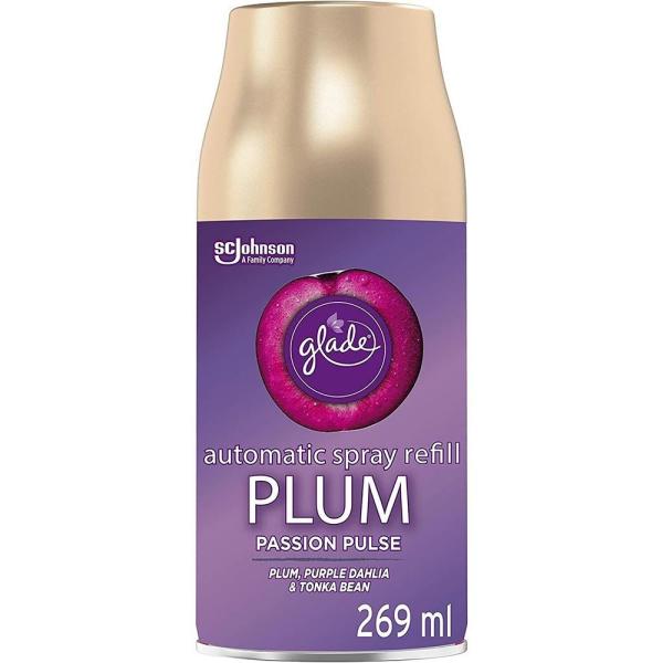 Glade by Brise Automatic Spray zapas Plum Passion Pulse 269ml 