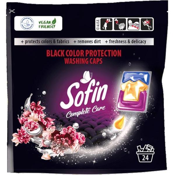 Sofin kapsułki piorące 24szt. Black Color Protection
