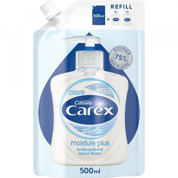 Carex mydło antybakteryjne zapas Moisture Plus 500ml