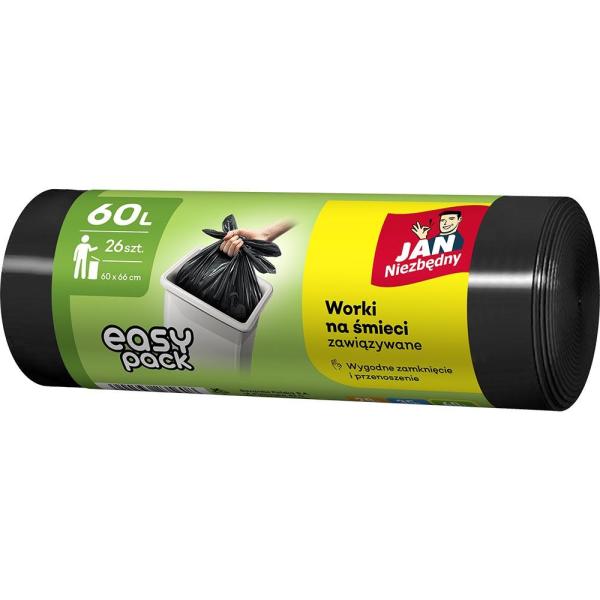 Jan Niezbędny worki HD Easy Pack 60L/ 26szt.
