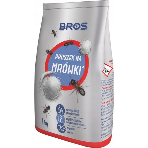 Bros proszek na mrówki 1kg worek
