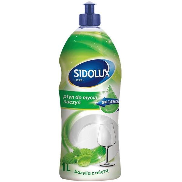 Sidolux Dish Spa Strong płyn do naczyń-żel 1L Bazylia/Mięta
