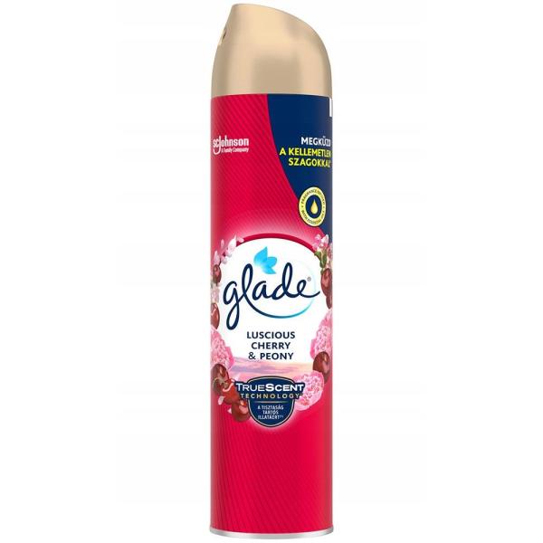 Glade by Brise odświeżacz powietrza spray Luscious Cherry & Peony 300ml 