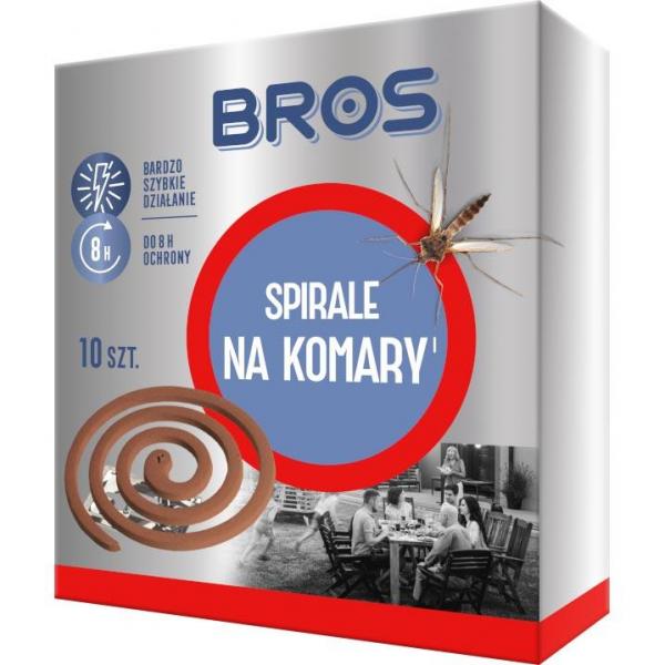 Bros spirale na komary 10 szt.