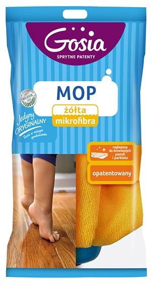 Gosia mop żółta mikrofibra wkład