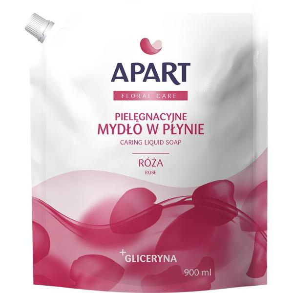 Apart mydło w płynie Biała Róża i Orchidea 900ml zapas
