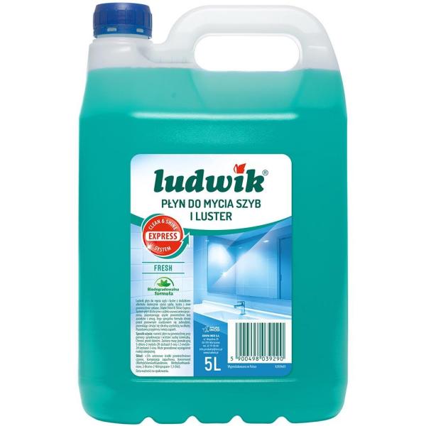 Ludwik płyn do szyb i luster Fresh 5L
