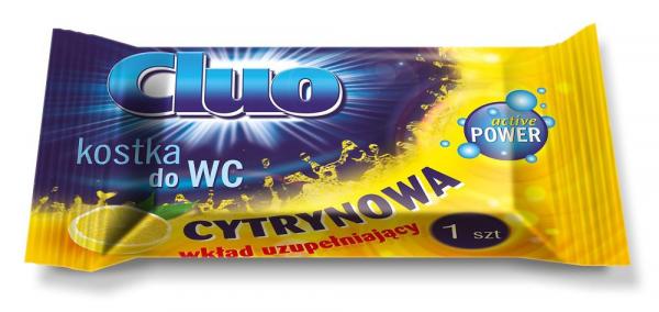 Cluo wkład do wc cytrynowy 40g