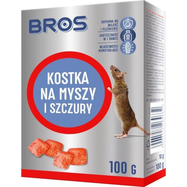 Bros kostka na myszy 100g