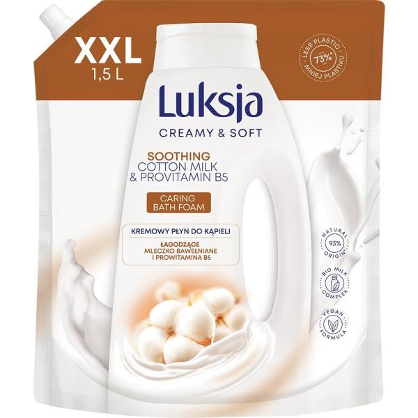 Luksja płyn do kąpieli 1,5L Cotton zapas
