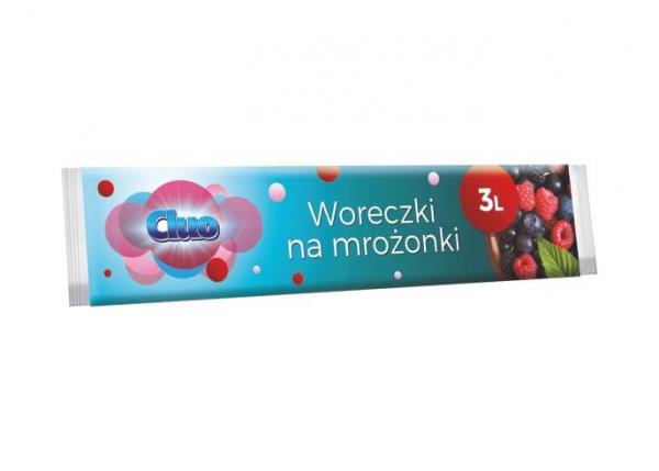 Cluo woreczki do mrożenia żywności 3L 30 sztuk
