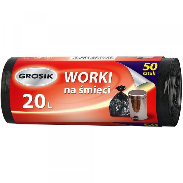 Grosik worki na odpady HD 20L/50szt.