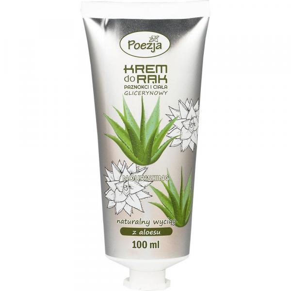 Poezja krem do rąk aloes gliceryna 100ml