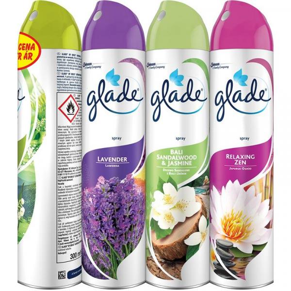 Glade by Brise Spray odświeżacz powietrza mix 3+1
