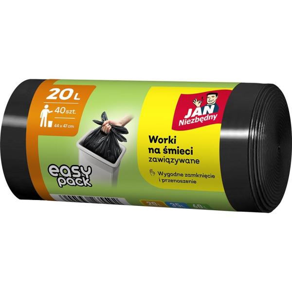 Jan Niezbędny worki HD Easy Pack 20L/ 40szt.
