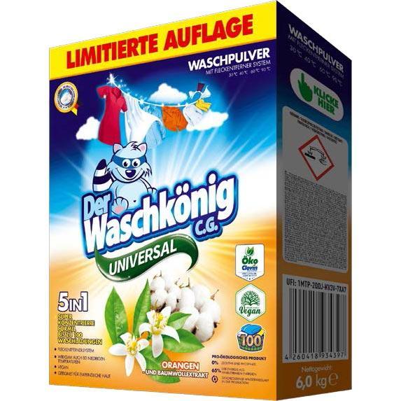 Der Waschkonig proszek do prania 6kg Orangen Universal
