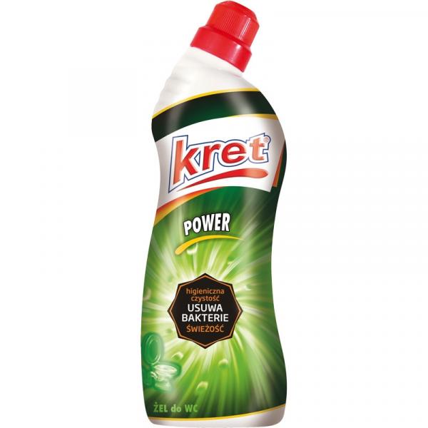 Kret Power 750 ml - żel do WC