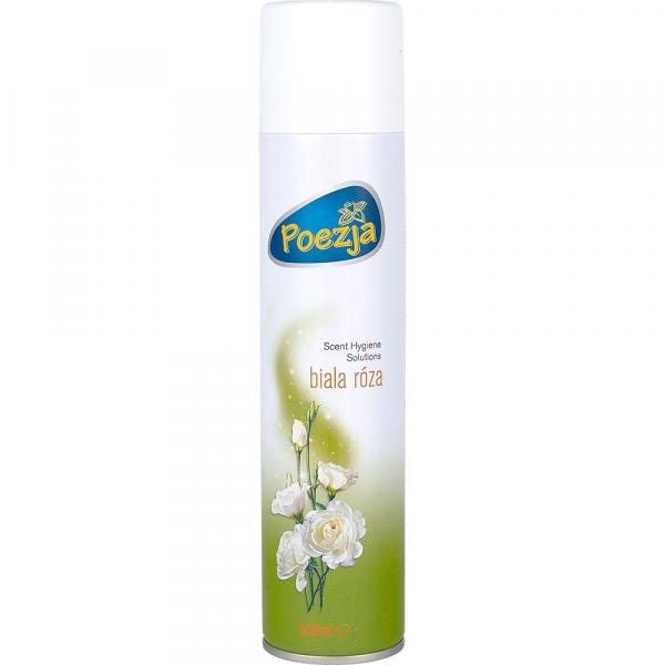 Poezja odświeżacz spray biała róża 300ml