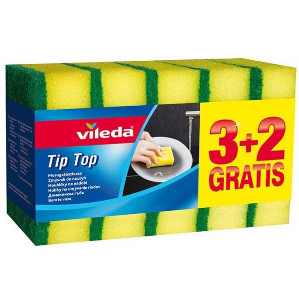 Vileda zmywaki kuchenne Tip Top 3+2 gratis