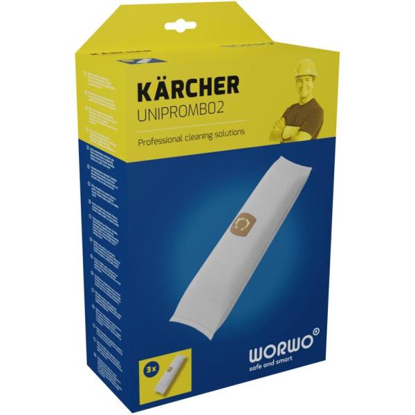 Worwo UNIPROMB02K worki do odkurzaczy 3szt. KARCHER
