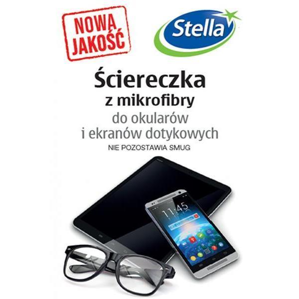 Stella ściereczka do okularów i ekranów dotykowych