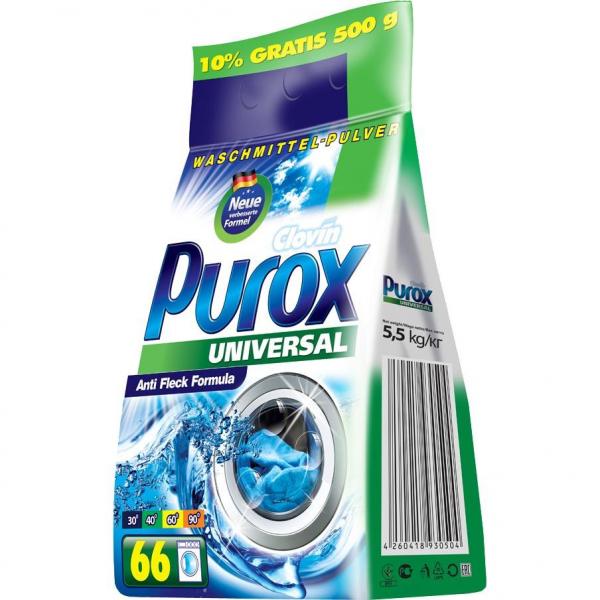 Purox proszek do prania uniwersalny 5,5kg