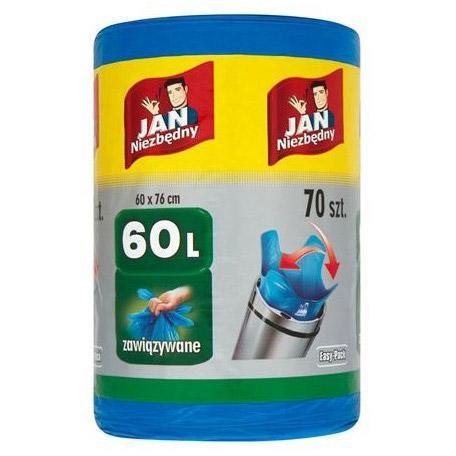 Jan Niezbędny worki HD Easy Pack 60L/70szt.\r\n