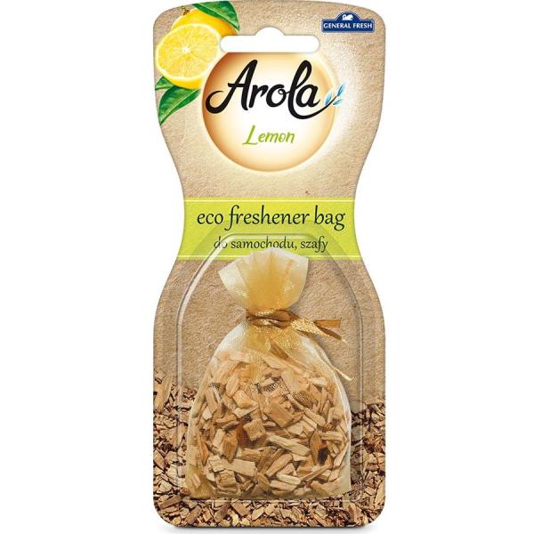 General Fresh Arola Eco odświeżacz samochodowy woreczek Lemon 