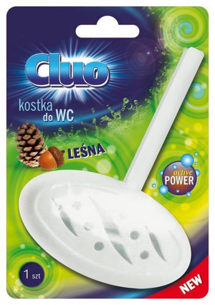 Cluo kostka do wc z koszykiem leśna 40g