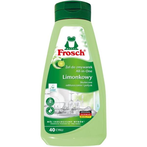 Frosch Limonkowy żel do mycia naczyń w zmywarkach 650ml