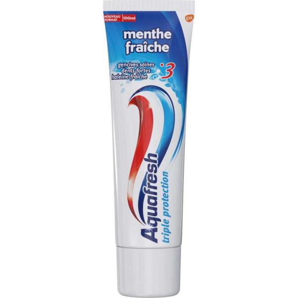 Aquafresh pasta 100ml Triple Protection Menthe Fraiche
